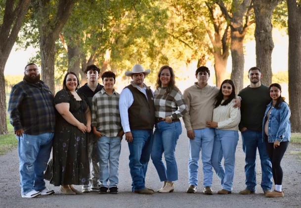 Michael Brisco with family